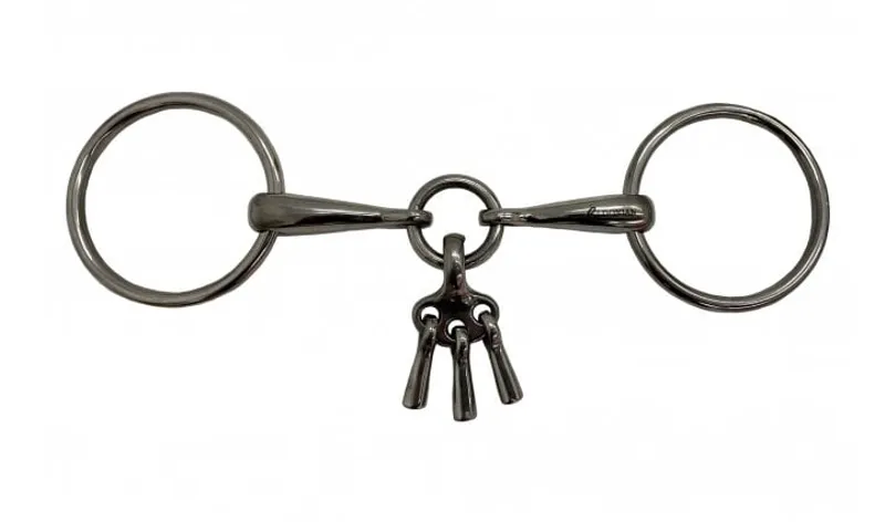 Eldonian Jointed Loose Ring Mouthing Bit